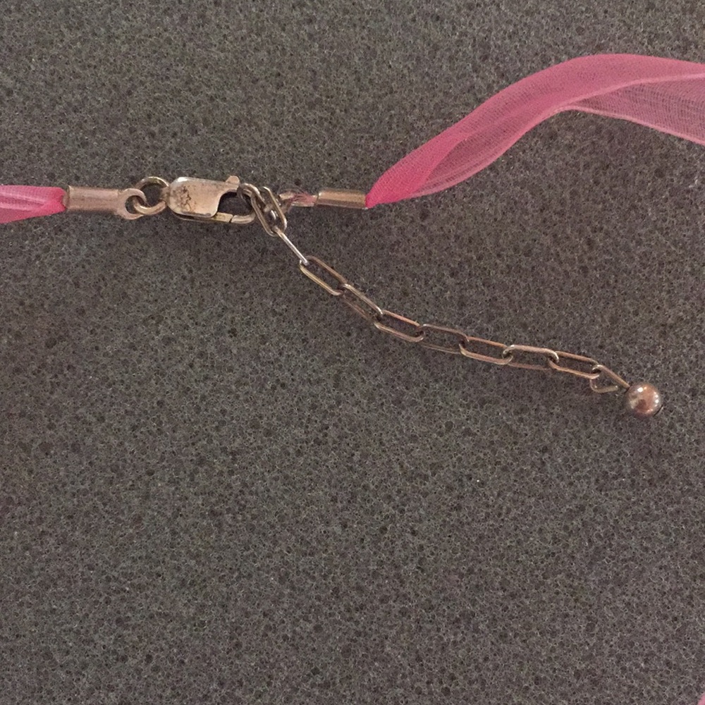 Pink Ribbon Necklace - Picture 6 of 9